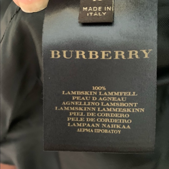 Burberry Leather Jacket - Picture 9 of 9